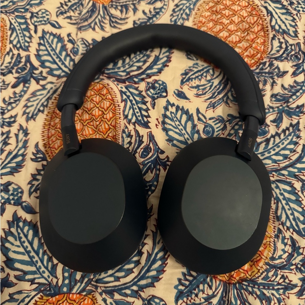 Sony WH-1000XM5 Premium Noise Canceling Headphones - Midnight Blue